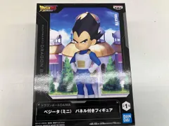 未開封品 バンプレスト ベジータ ドラゴンボールDAIMA ベジータ(ミニ) パネル付きフィギュア ドラゴンボールDAIMA