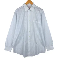 古着 ブルックスブラザーズ Brooks Brothers 346 長袖 コットンストライプシャツ メンズL相当/eaa605929