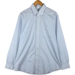 古着 ブルックスブラザーズ Brooks Brothers Est.1818 長袖 ボタンダウンストライプシャツ メンズL相当/eaa605930