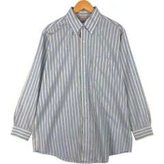古着 ブルックスブラザーズ Brooks Brothers Est.1818 長袖 ボタンダウンストライプシャツ メンズL相当/eaa605938