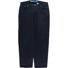 古着 90年代 リーバイス Levi's SILVER TAB シルバータブ RELAXED ブラックデニム テーパードデニムパンツ USA製 メンズw37相当/evb032866