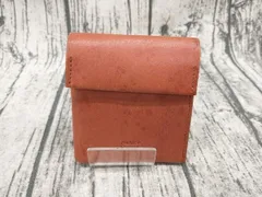 genten ゲンテン 二つ折り財布 茶殻リサイクル ブラウン