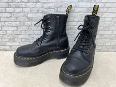 Dr.Martens ドクターマーチン JADON PISA 8 ホール ブーツ 26378001 レザーブーツ ボリュームソール UK4 23cm ブラック