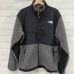 THE NORTH FACE ノースフェイス ジャケット 並行輸入 アウトドア フリース グレー ブラック  Lサイズ