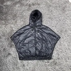 LIE SANGBONG EDITION ケープ フード ダウン ベスト / レディース (M) / JP1249 / 新品同様