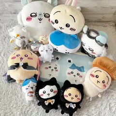 ちいかわ ぬいぐるみ 14点セット 大量まとめ売り  ハチワレ エニマイくじ うさぎ グッズ モモンガ 14