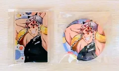 鬼滅の刃　全集中展　宇髄天元　アクリルマグネット　缶バッジ