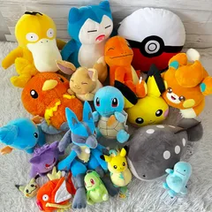 ポケットモンスター ぬいぐるみ 18点セット 大量まとめ売り ポケモンコレクション タグあり多数 マスコット 188