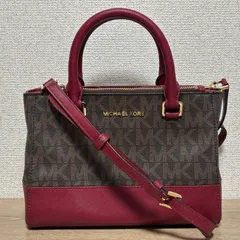 MICHAEL KORS マイケルコース MK シグネチャー ハンドバッグ ショルダーバッグ 2WAY PVC