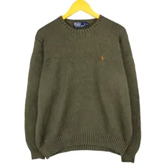 古着 ラルフローレン Ralph Lauren POLO by Ralph Lauren コットンニットセーター メンズXL相当/eaa605898