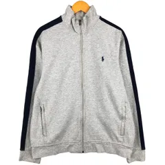 古着 ラルフローレン Ralph Lauren POLO by Ralph Lauren フルジップスウェットシャツ トレーナー メンズXL相当/eaa606000