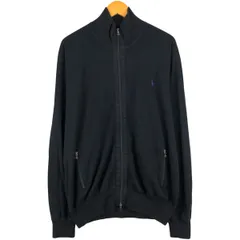古着 ラルフローレン Ralph Lauren POLO Ralph Lauren フルジップスウェットシャツ トレーナー メンズXL相当/eaa604098