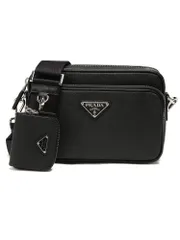 サフィアーノレザー ショルダーバッグ ブランド メンズ 男性 バッグ PRADA (プラダ)