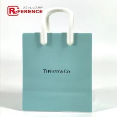 TIFFANY&Co. ティファニー 小物入れ ショッピングバッグ型 ロゴ 陶器 ブルー