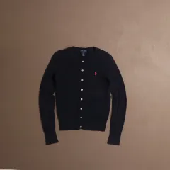 ポロ ラルフローレン ケーブル編み ニット カーディガン A1223