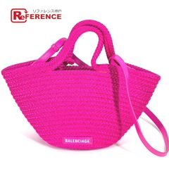 BALENCIAGA バレンシアガ ハンドバッグ IBIZA イビザ スモール バスケット 695612 ナイロン ピンク
