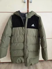 アディダス 子供 ダウンジャケット ロング丈 150