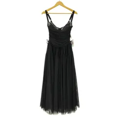 ユーズドフルギ USED古着 {{FETICO}} フェティコ 22AW  tulle dress  チュール ギャザー ドレス キャミ ワンピース レディース JPN：1 