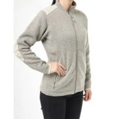 mont-bell モンベル クリマプラス ニットジャケット フリース Women's S アイボリー 新品同様