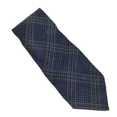 バーバリーロンドン BURBERRY LONDON ドット柄 シルクネクタイ メンズ 表記無 