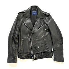 MIHARA YASUHIRO ミハラヤスヒロ レザー ライダースジャケット ツイントラック仕様