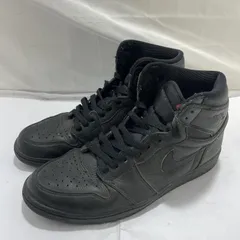 【中古】NIKE AIR JORDAN 1 Retro High OG Black サイズ28.5cm 555088-022 ナイキ ブラック[19]