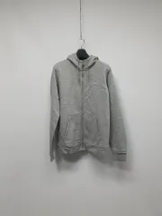1078 NIKE グレー ジップアップパーカー XL