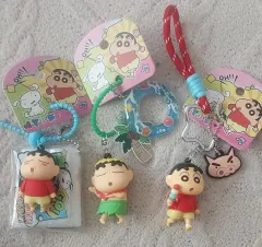 クレヨンしんちゃんフィギュアキーホルダー3種