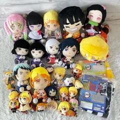 鬼滅の刃 ぬいぐるみ 31点セット 大量まとめ売り  マスコット 善逸 炭治郎 禰豆子 グッズ タグあり多数 31