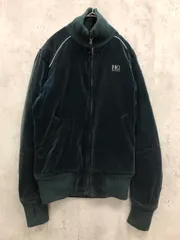 HYSTERIC GLAMOUR ヒステリックグラマー 4AB-1301 ベロア 刺繍 ヒスガール ブルゾン ジャケット sizeS/グリーン ◆■◎レディース