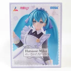 中古 未開封品 Luminasta 初音ミクシリーズ 初音ミク クラシカルメイド SEGA/セガ フィギュア pr02288