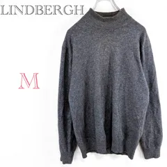 リンドバーグ LINDBERGH【M】カシミヤニット セーター タートルネック カシミア100%　上質　グレー