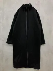 ZARA ザラ 2712/497/800 フード付き ジップ ロング コート sizeXS-S/黒 ■■ メンズ