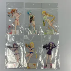 【姫路東】SAO アクスタ ウォーターガンバトル 6種セット ソードアート・オンライン アクリルスタンド【T721-0016hime】