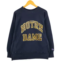 古着 80年代 チャンピオン Champion REVERSE WEAVE リバースウィーブ トリコタグ NOTRE DAME ノートルダム大学/eaa447205