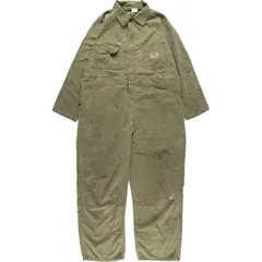 古着 60~70年代 GWG HBT ヘリンボーンツイル 長袖 オールインワン つなぎ メンズM相当 ヴィンテージ/eaa604283