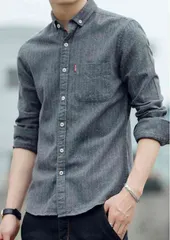 シャツ メンズ 黒 春 長袖 スーツ 大きいサイズ 厚手 フォーマル しわになりにくい インナー 秋 オフィス 暖かい 仕事 ブランド ネルシャツ