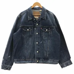 【中古】LEVI'S TYPEIII TRUCKER JACKET デニムジャケット L ブルー リーバイス[10]