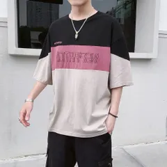 Tシャツ メンズ バイカラーカットソー おすすめ 夏 人気 ロング コットン ブランド 肌着 カジュアル ワッフル おしゃれ オシャレ ジャケッ