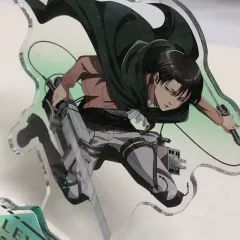 進撃の巨人のリヴァイ アクリルスタンド ジオラマ フィギュア