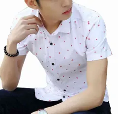 シャツ メンズ 半袖 ドルマン ゴルフ 肌着 カジュアル 襟付き ロング 黒 夏 春 涼しい 薄手 大きいサイズ オフィス フランネル おもしろ ビ