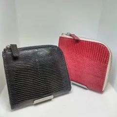 コンパクト財布(リザード)