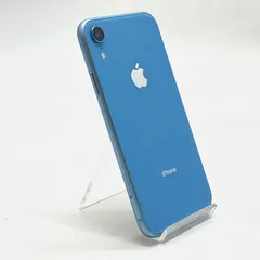 【最速発送】 iPhone XR 128GB ブルー Softbank【難有】