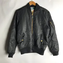 bassroom カーハート MA-1ジャケット メンズ M ブラック 3062202512250078