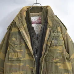 00s Abercrombie and Fitch アバクロンビー＆フィッチ M-65型 3WAY 迷彩 カモフラ ミリタリー フィールドジャケット ライナー付き ヴィンテージ ビンテージ USA アメリカ古着 メンズL〜XL相当
