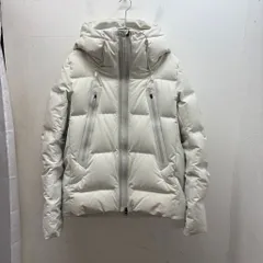 DESCENTE デサントMIZUSAWA MOUNTAINEER ダウンジャケット DAMOGK30U ホワイト size:S【中目黒A08】