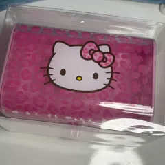正規品 ハローキティ ヒョウ柄 ピンク ケース (収納箱 引き出し 在庫整理)