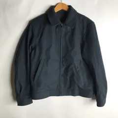 GU コージーメルトンジップアップブルゾン メンズ ブラック 3062202512250083