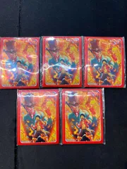 【50枚コンプリートセット】 海外限定スリーブ メラメラの実 10枚入り×5点