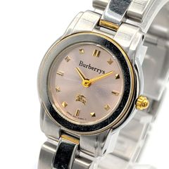 稼働/新品電池 Burberrys チェンジベゼル 腕時計 箱付き 替え6色 